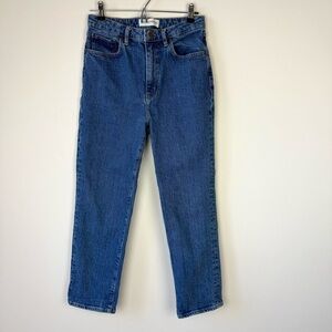 Aritzia Denim Forum Slim Straight Leg Jeans